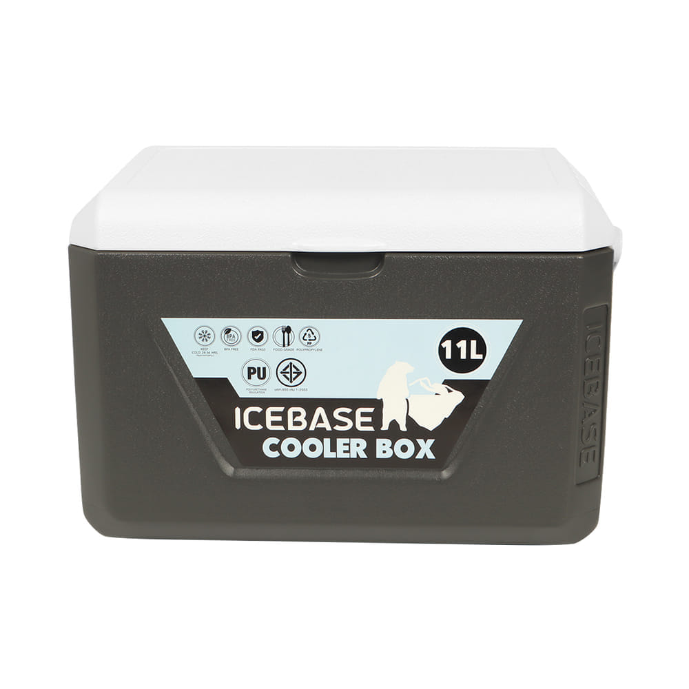 กระติกน้ำแข็งเก็บความเย็น ICEBASE รุ่น CLG-202GY (NEPTUNE) ขนาด 11 ลิตร สีเทา